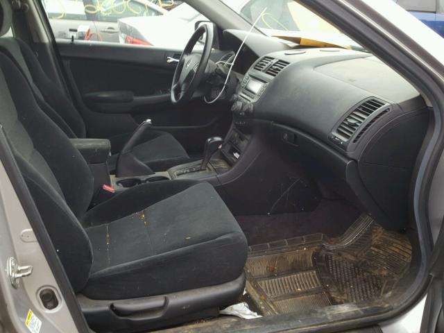 1HGCM56146A073973 - 2006 HONDA ACCORD VAL SILVER photo 5