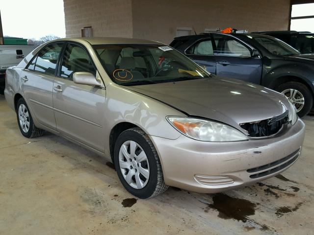 4T1BE32K83U708290 - 2003 TOYOTA CAMRY LE ოქროსფერი ფოტო 1