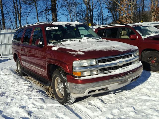 1GNFK16T63J231681 - 2003 CHEVROLET SUBURBAN K RED photo 9