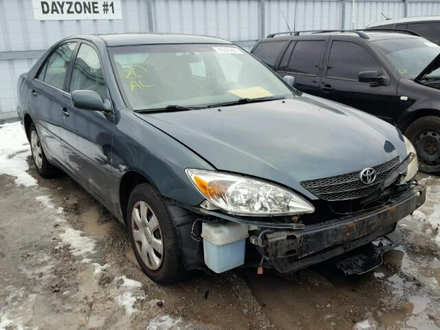 4T1BE32K04U381031 - 2004 TOYOTA CAMRY LE GREEN photo 1