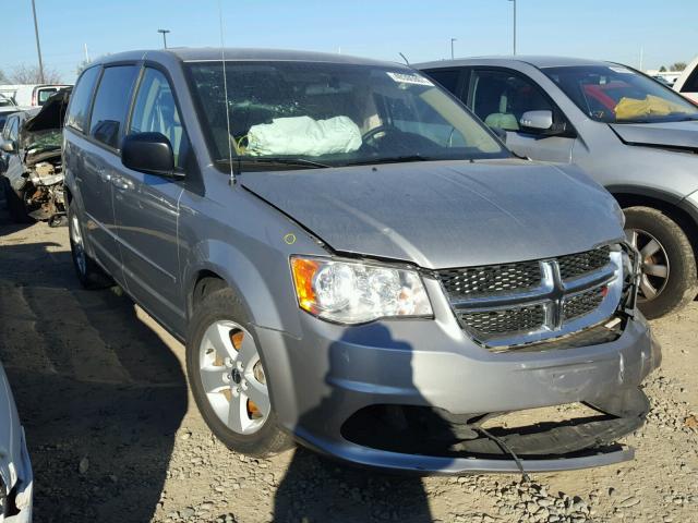 2C4RDGBG9DR763161 - 2013 DODGE GRAND CARA GRAY photo 1