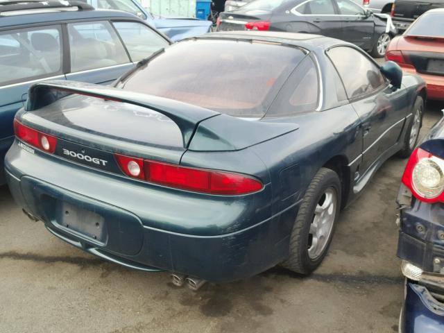 JA3AM44H3VY000680 - 1997 MITSUBISHI 3000 GT GREEN photo 4