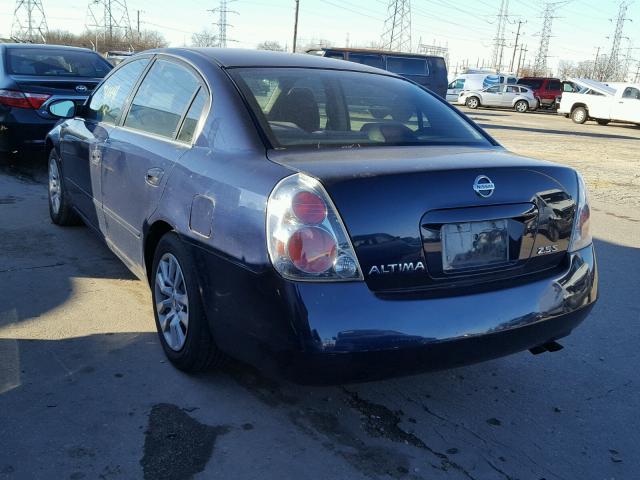 1N4AL11D36N328176 - 2006 NISSAN ALTIMA S BLUE photo 3