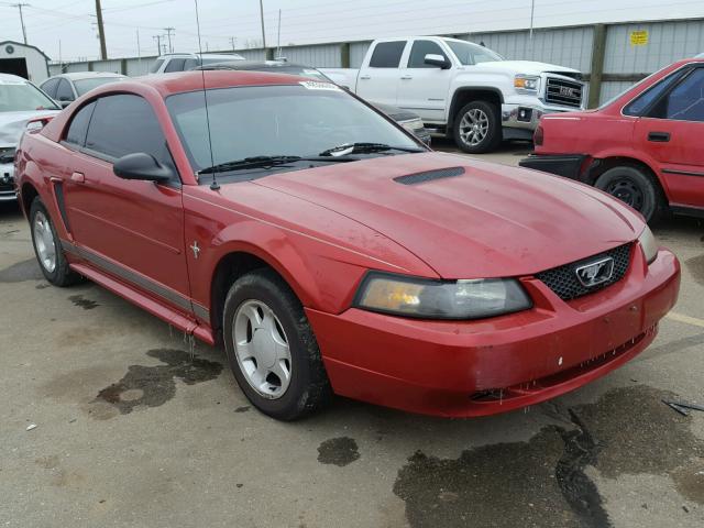 1FAFP40431F156599 - 2001 FORD MUSTANG RED photo 1