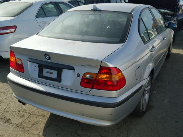 WBAET37414NJ44492 - 2004 BMW 325 I SILVER photo 4