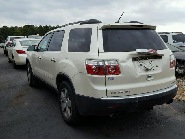 1GKLVMED1AJ104286 - 2010 GMC ACADIA SLT 奶油色 照片 3