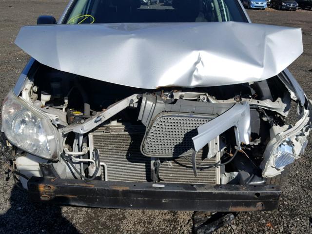 5Y2SL65847Z442822 - 2007 PONTIAC VIBE SILVER photo 9