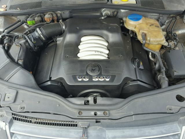 WVWRU63B45P002568 - 2005 VOLKSWAGEN PASSAT GLX GRAY photo 7