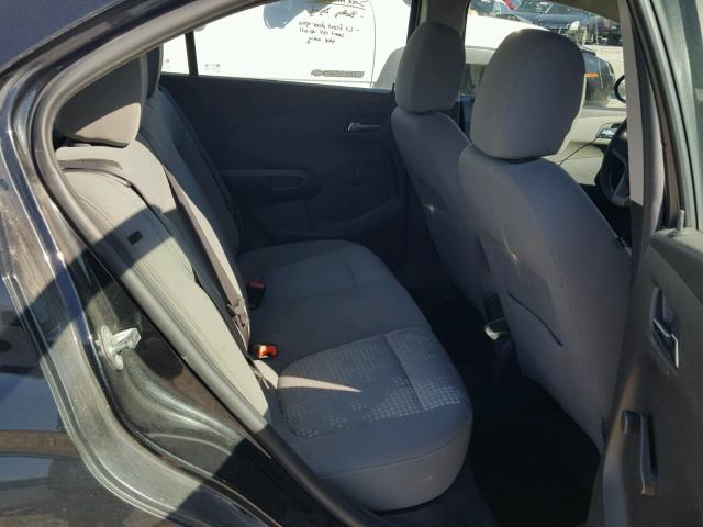 1G1JA5SH7D4228733 - 2013 CHEVROLET SONIC LS BLACK photo 6