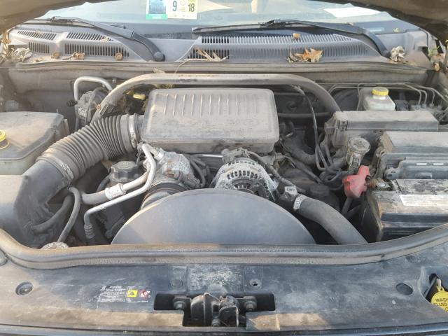 1J8HG48N36C179284 - 2006 JEEP COMMANDER BLACK photo 7