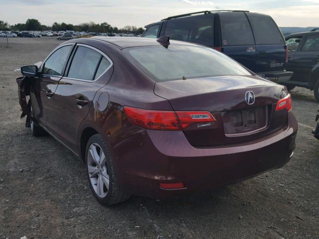 19VDE1F79EE001667 - 2014 ACURA ILX 20 TEC RED photo 3