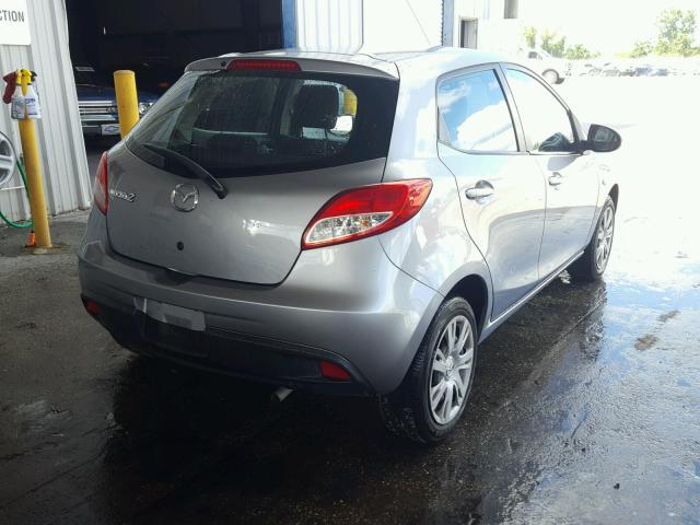 JM1DE1KY0E0187095 - 2014 MAZDA MAZDA2 SPO 银色 照片 4