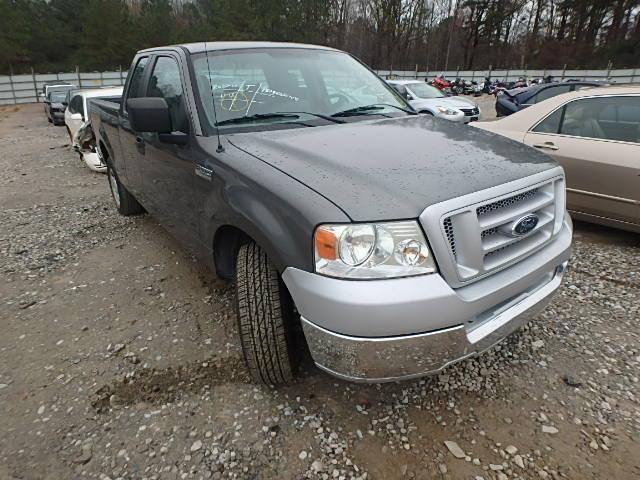 1FTRX12W45NA93108 - 2005 FORD F150 GRAY photo 1