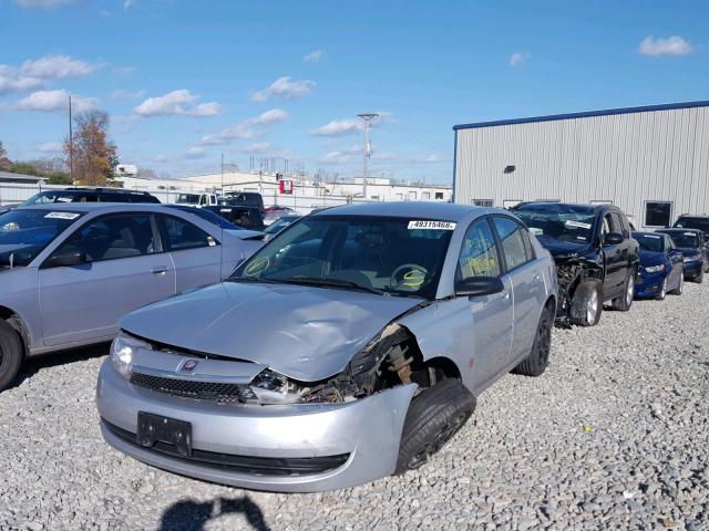 1G8AJ52F93Z160484 - 2003 SATURN ION LEVEL SILVER photo 2