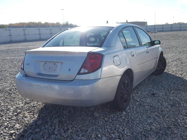 1G8AJ52F93Z160484 - 2003 SATURN ION LEVEL SILVER photo 4