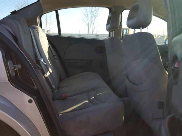 1G8AJ52F93Z160484 - 2003 SATURN ION LEVEL SILVER photo 6