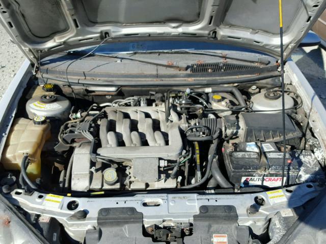 1ZWFT61L9X5637858 - 1999 MERCURY COUGAR V6 SILVER photo 7