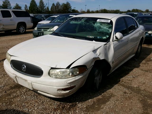 1G4HP54K614234026 - 2001 BUICK LESABRE CU WHITE photo 2