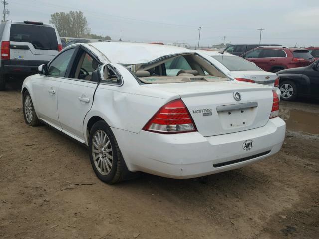 1MEFM42116G613822 - 2006 MERCURY MONTEGO PR 白色 照片 3