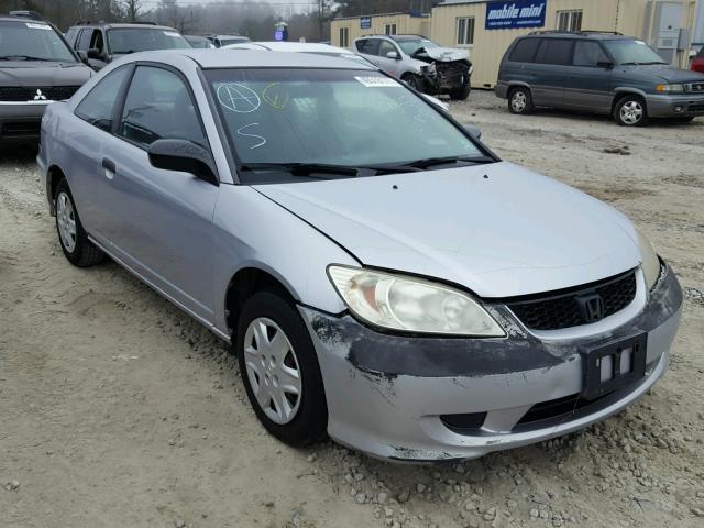 1HGEM22144L060462 - 2004 HONDA CIVIC DX V SILVER photo 1