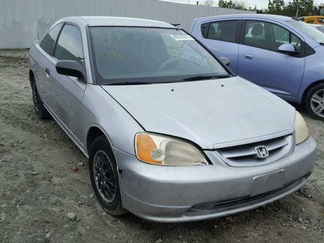 1HGEM22521L070972 - 2001 HONDA CIVIC LX SILVER photo 9