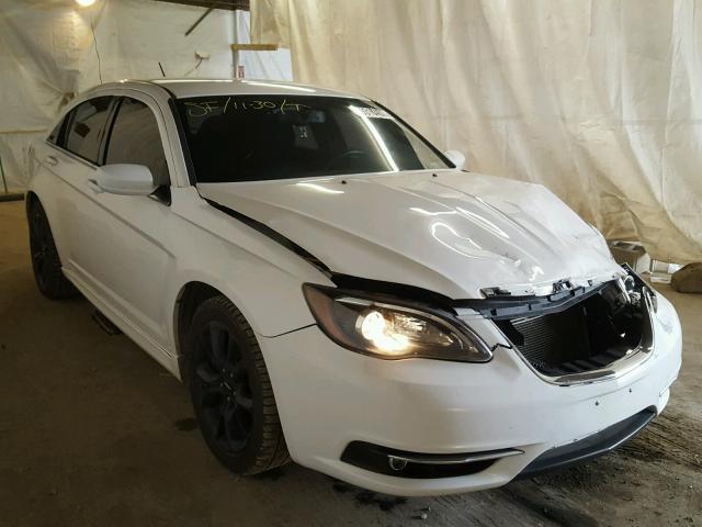 1C3CCBCG9EN170901 - 2014 CHRYSLER 200 LIMITE WHITE photo 1