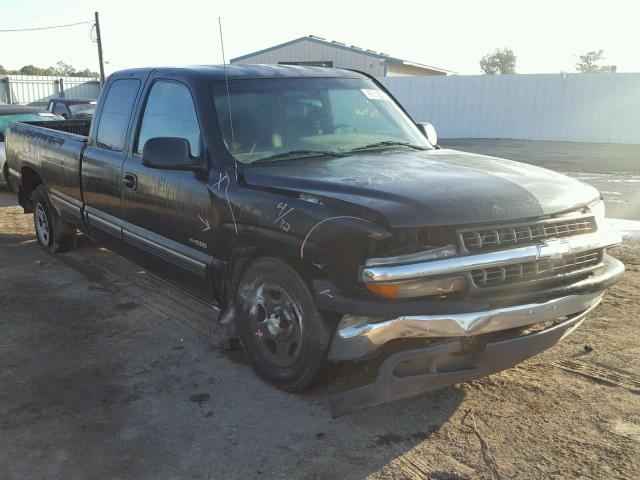 1GCEC19V82E118613 - 2002 CHEVROLET SILVERADO BLACK photo 1