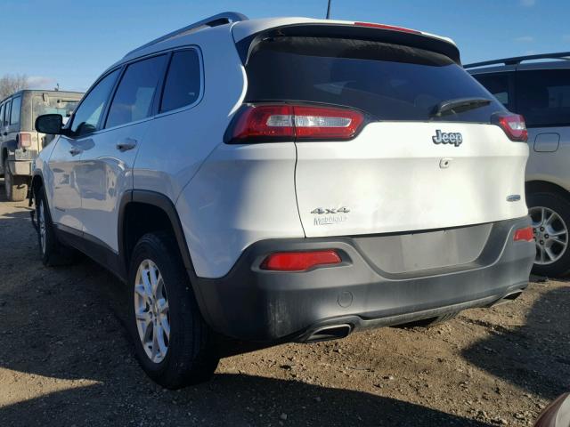 1C4PJMCS4GW105423 - 2016 JEEP CHEROKEE L WHITE photo 3