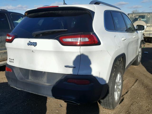 1C4PJMCS4GW105423 - 2016 JEEP CHEROKEE L WHITE photo 4