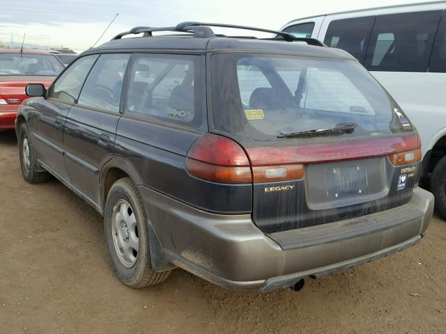 4S3BG6859V7631691 - 1997 SUBARU LEGACY OUT BLUE photo 3