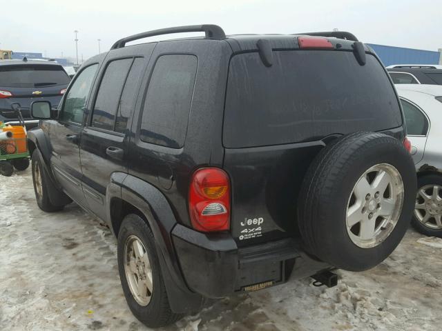 1J4GL58K83W665832 - 2003 JEEP LIBERTY LI BLACK photo 3