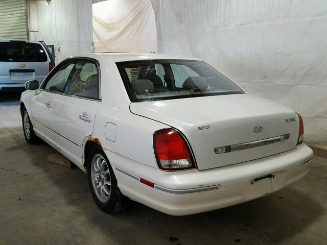 KMHFU45E33A252524 - 2003 HYUNDAI XG 350 WHITE photo 3