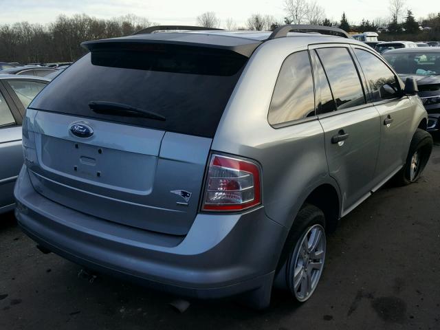 2FMDK46C57BA48568 - 2007 FORD EDGE SE GRAY photo 4