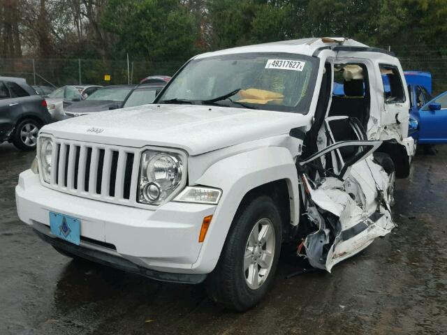 1J4PN2GK7BW572423 - 2011 JEEP LIBERTY SP WHITE photo 2