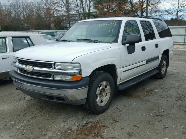 1GNFK16T43J202762 - 2003 CHEVROLET SUBURBAN K WHITE photo 2