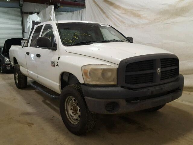 3D7MX38A48G250723 - 2008 DODGE RAM 3500 S WHITE photo 1