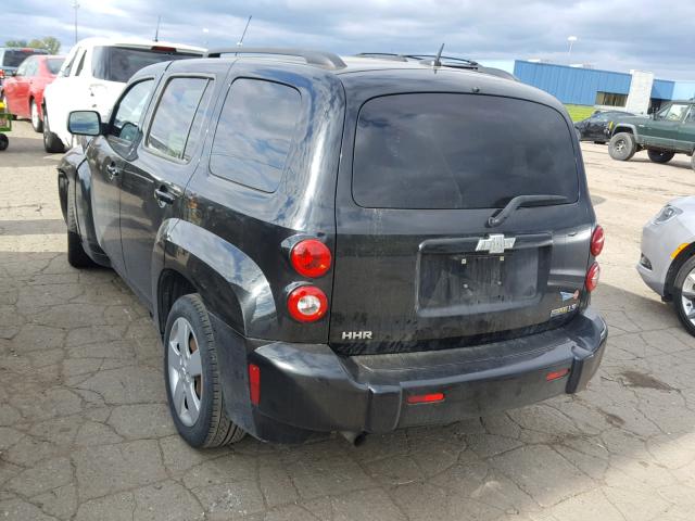 3GNCA13B59S565046 - 2009 CHEVROLET HHR LS Negro foto 3