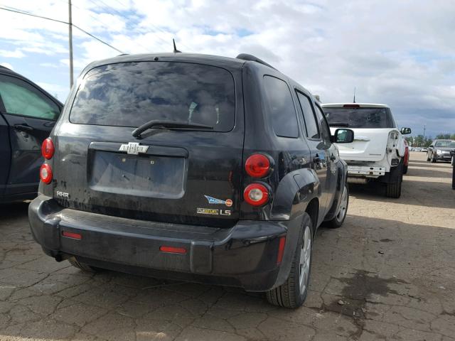 3GNCA13B59S565046 - 2009 CHEVROLET HHR LS Negro foto 4