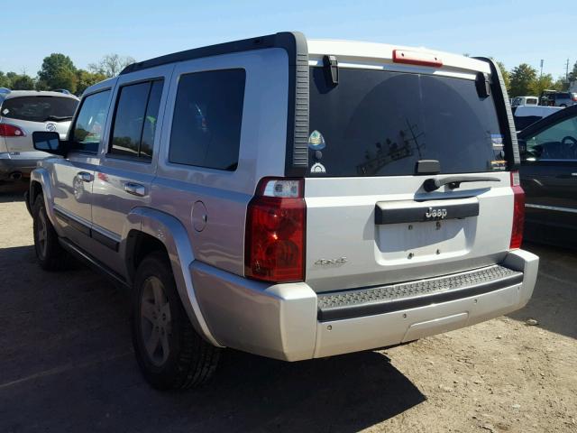 1J8HG48K18C110652 - 2008 JEEP COMMANDER Gümüş foto 3