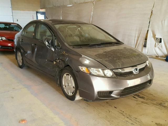 JHMFA36289S017629 - 2009 HONDA CIVIC HYBR GOLD photo 1