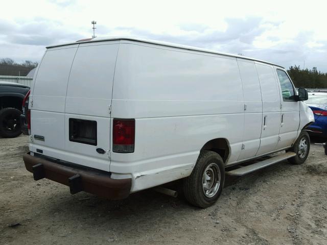 1FTNS24W07DB33564 - 2007 FORD ECONOLINE WHITE photo 4