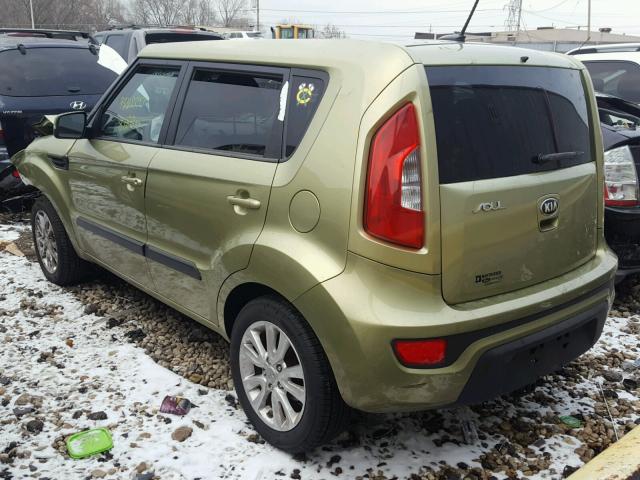 KNDJT2A65D7536806 - 2013 KIA SOUL + GREEN photo 3