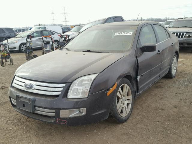 3FAHP08117R133751 - 2007 FORD FUSION SEL BLACK photo 2