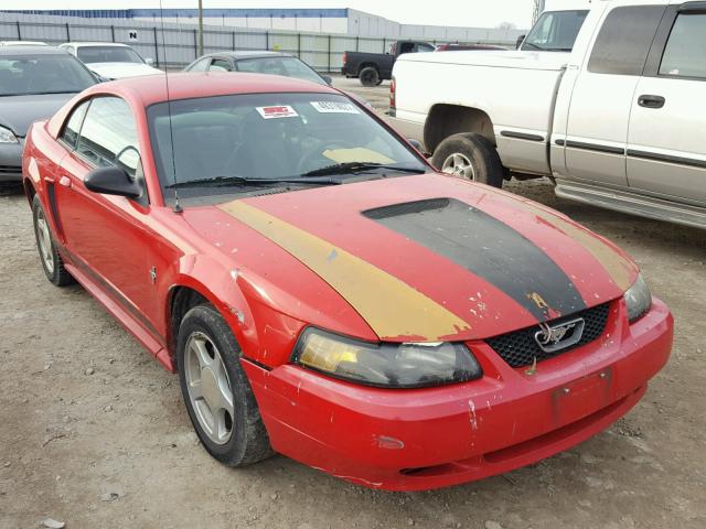 1FAFP40442F196692 - 2002 FORD MUSTANG RED photo 1