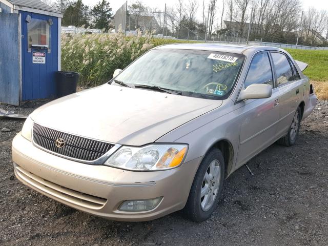 4T1BF28B0YU094535 - 2000 TOYOTA AVALON XL TAN photo 2