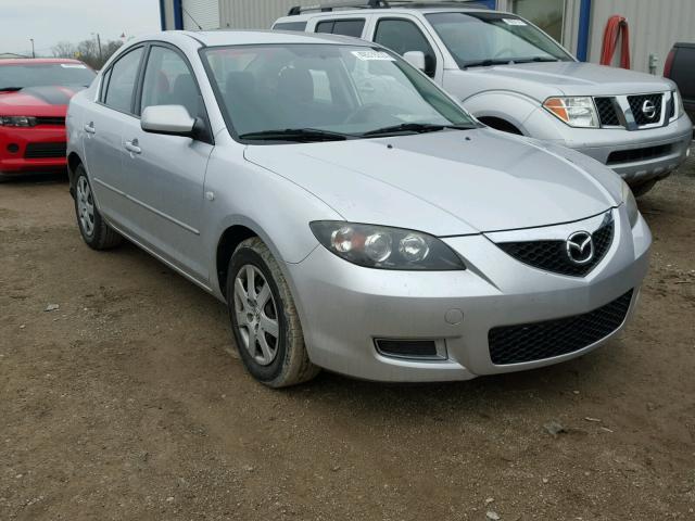 JM1BK12FX81820425 - 2008 MAZDA 3 I SILVER photo 1