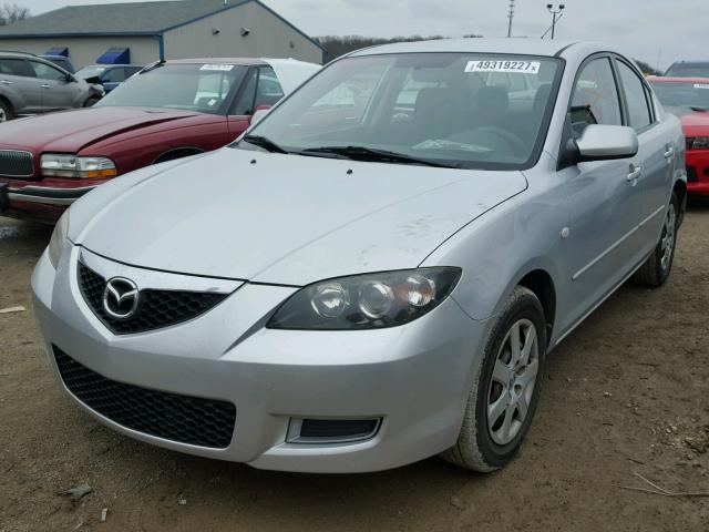 JM1BK12FX81820425 - 2008 MAZDA 3 I SILVER photo 2