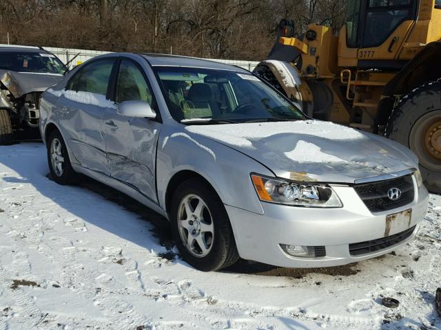 5NPEU46F16H124996 - 2006 HYUNDAI SONATA GLS SILVER photo 1