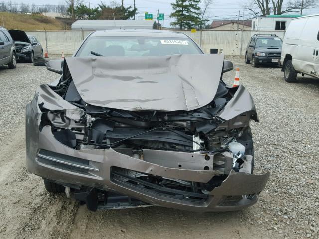 1G1ZD5E14BF200740 - 2011 CHEVROLET MALIBU 2LT GRAY photo 9