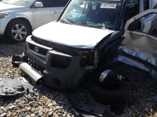 5J6YH18346L005333 - 2006 HONDA ELEMENT LX SILVER photo 9